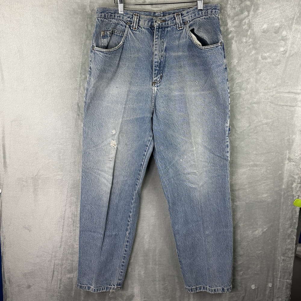 Y2K Vintage LUGZ Carpenter Jeans Men Size 36 Blue Denim‎ Grunge